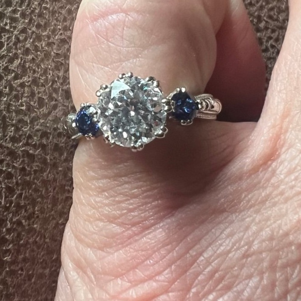 TACORI 2 Carat with Sapphires